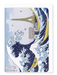 Ezen Designs - Great wave of paris - Greeting Card - Front