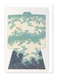 Ezen Designs - Kimono of maple leaves (1899) - Greeting Card - Front
