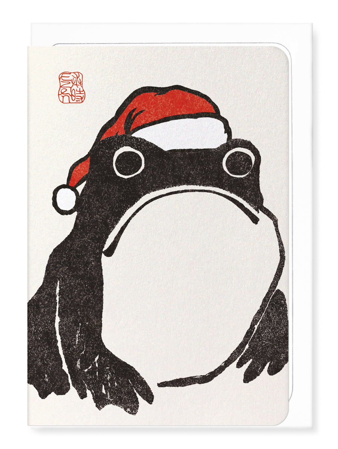 Ezen Designs - Christmas Ezen Frog - Greeting Card - Front