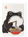 Ezen Designs - Ramen Ezen Frog - Greeting Card - Front