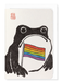 Ezen Designs - LGBTQ+ Ezen Frog - Greeting Card - Front