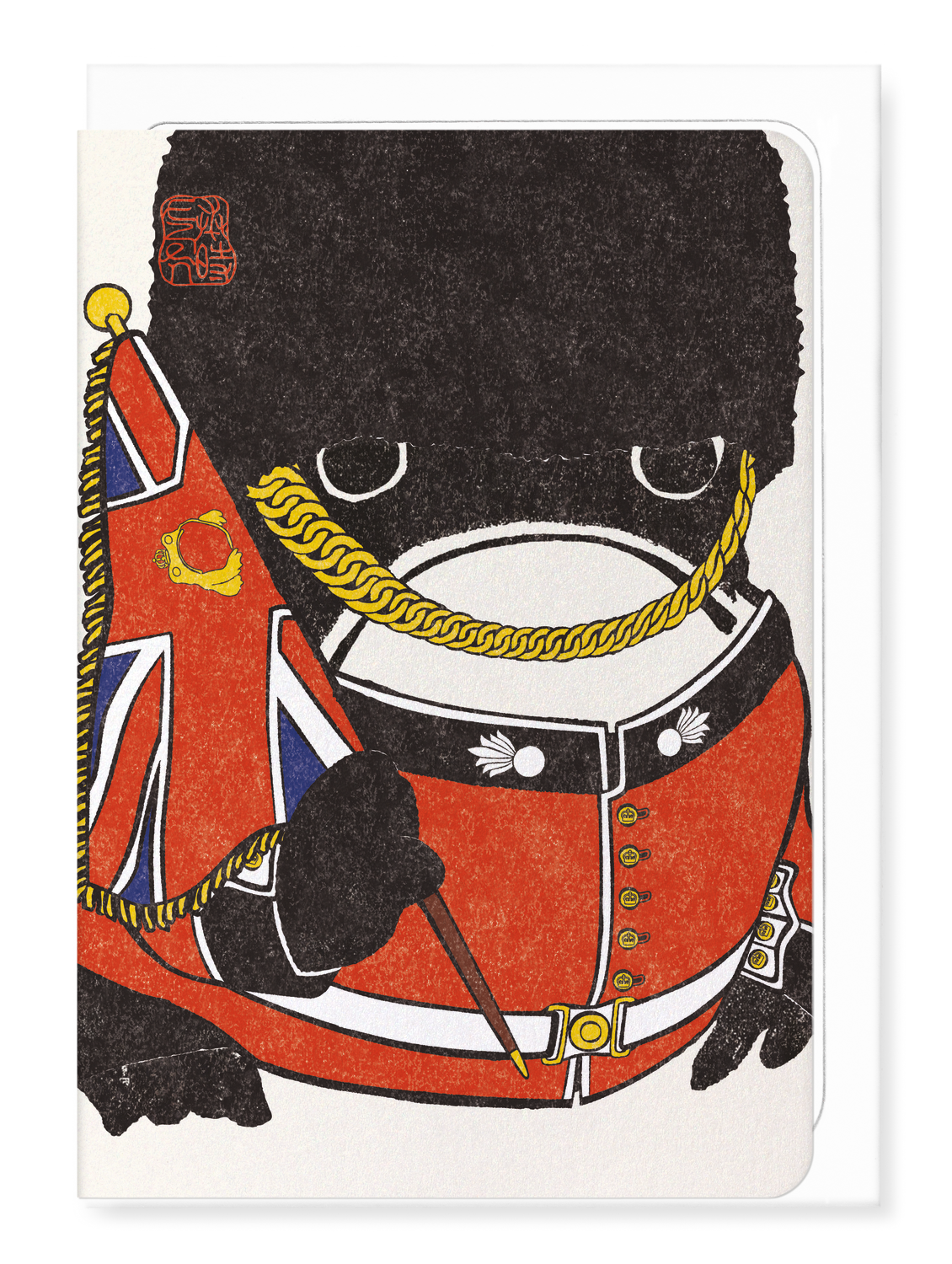Ezen Designs - Royal Guard Ezen Frog - Greeting Card - Front
