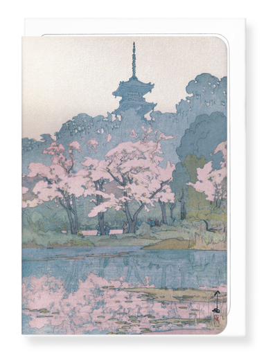 Ezen Designs - Sankei-en - Greeting Card - Front