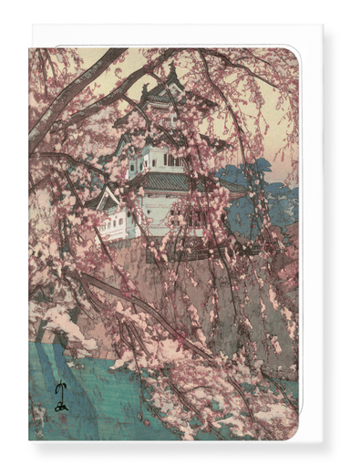 Ezen Designs - Hirosaki Castle - Greeting Card - Front