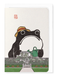 Ezen Designs - Botanical Garden Ezen Frog - Greeting Card - Front