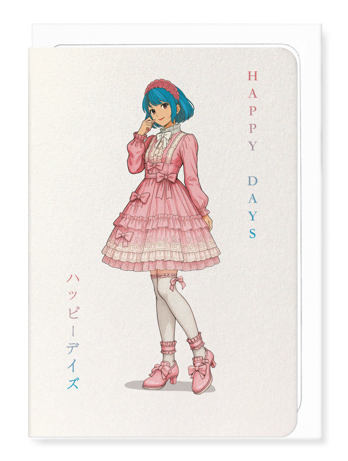 Ezen Designs - Happy Days - Greeting Card - Front