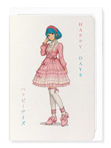 Ezen Designs - Happy Days - Greeting Card - Front