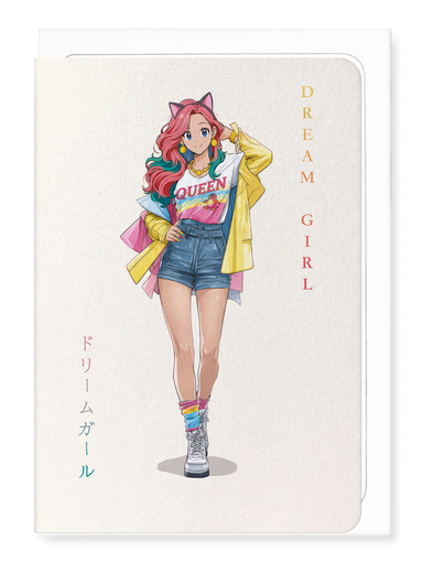 Ezen Designs - Dream girl - Greeting Card - Front