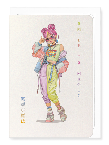 Ezen Designs - Smile is magic - Greeting Card - Front