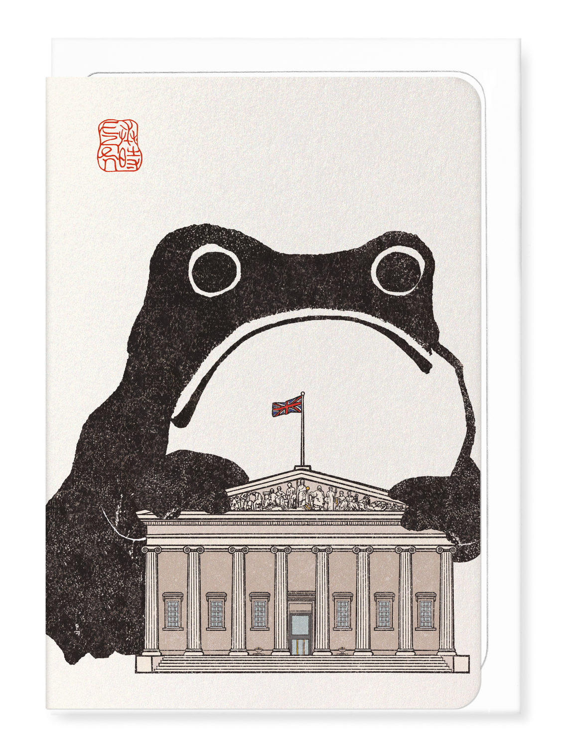 Ezen Designs - British Museum Ezen Frog - Greeting Card - Front