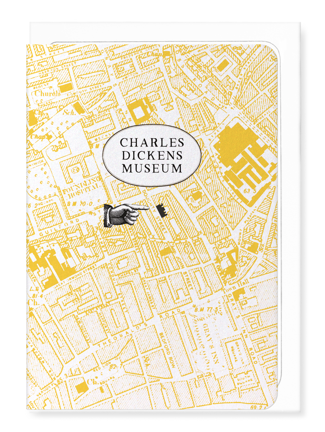 Ezen Designs - Charles Dickens Museum - Greeting Card - Front