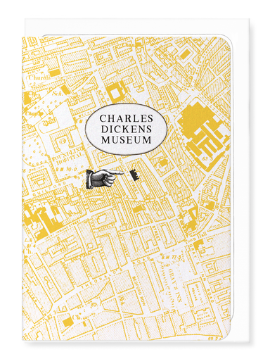Ezen Designs - Charles Dickens Museum - Greeting Card - Front