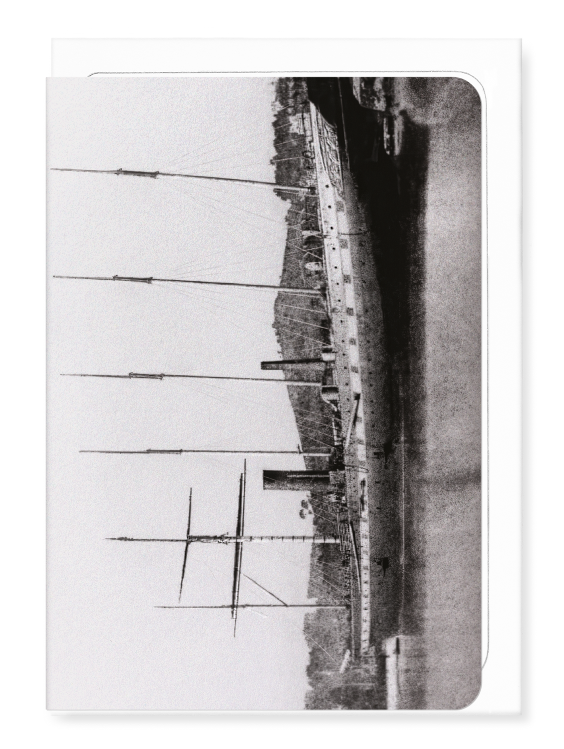 Ezen Designs - SS Great Britain by Talbot (1844) - Greeting Card - Front