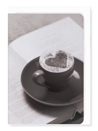Ezen Designs - Love for Coffee - Greeting Card - Front