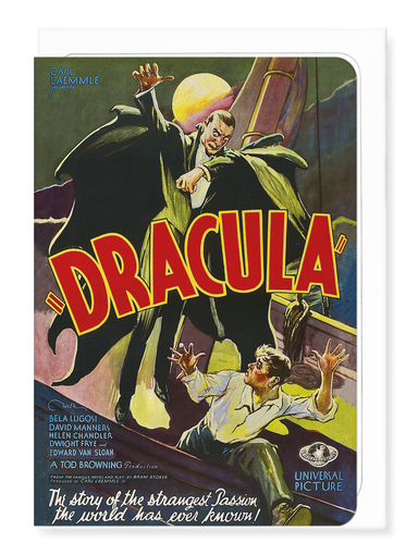 Ezen Designs - Dracula (1931) - Greeting Card - Front