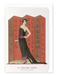 Ezen Designs - Le Paravent Rouge (1921) - Greeting Card - Front