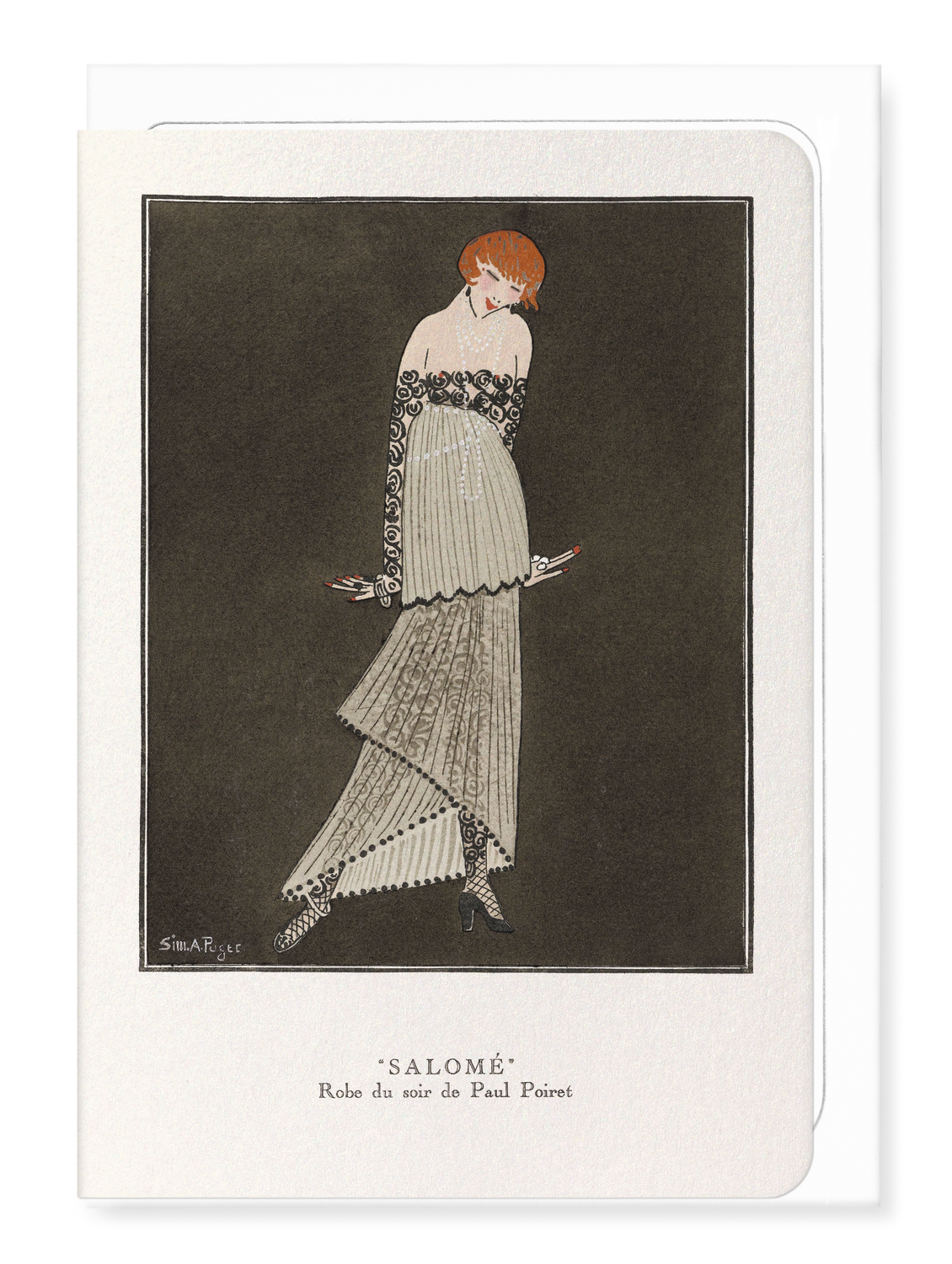 Ezen Designs - Salomé (1914) - Greeting Card - Front