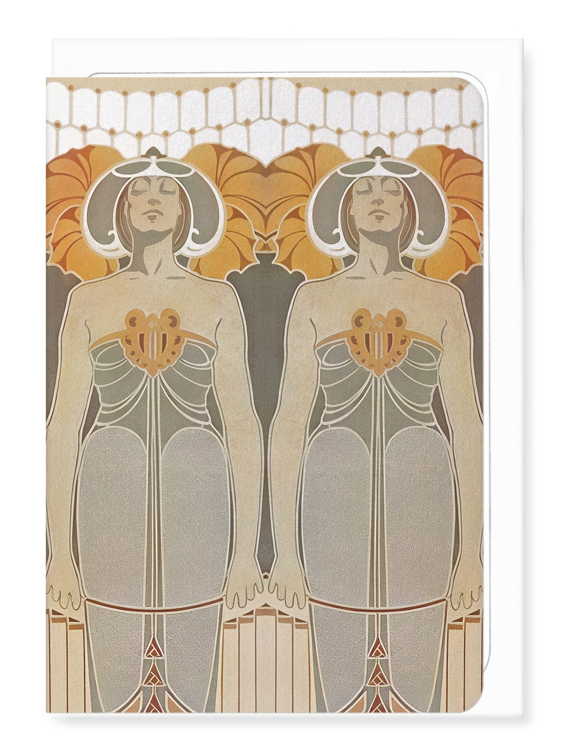 Ezen Designs - Modern Decorative Art Vol. I - Plate 37 (1910)-B - Greeting Card - Front