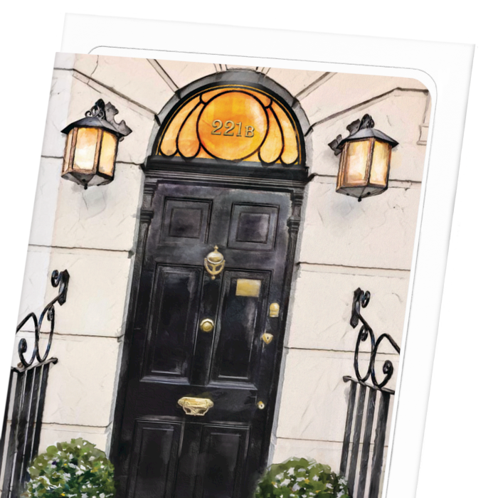 FRONT DOOR OF 221B BAKER STREET