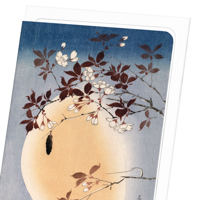BLOSSOMS AND MOON