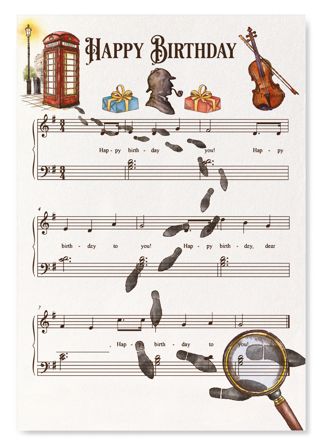 SHERLOCK HOLMES BIRTHDAY