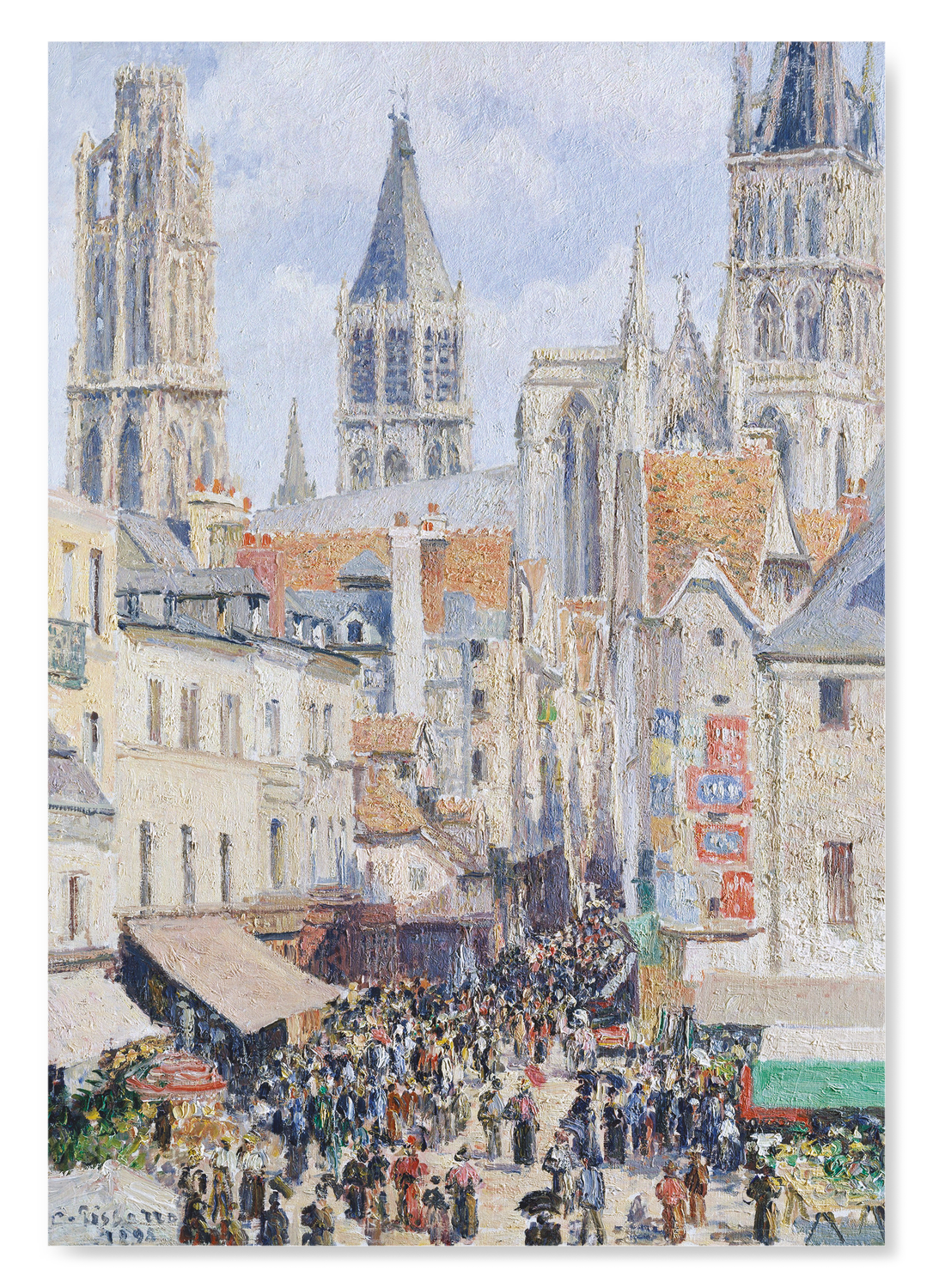 GROCERY STREET, ROUEN (1898)