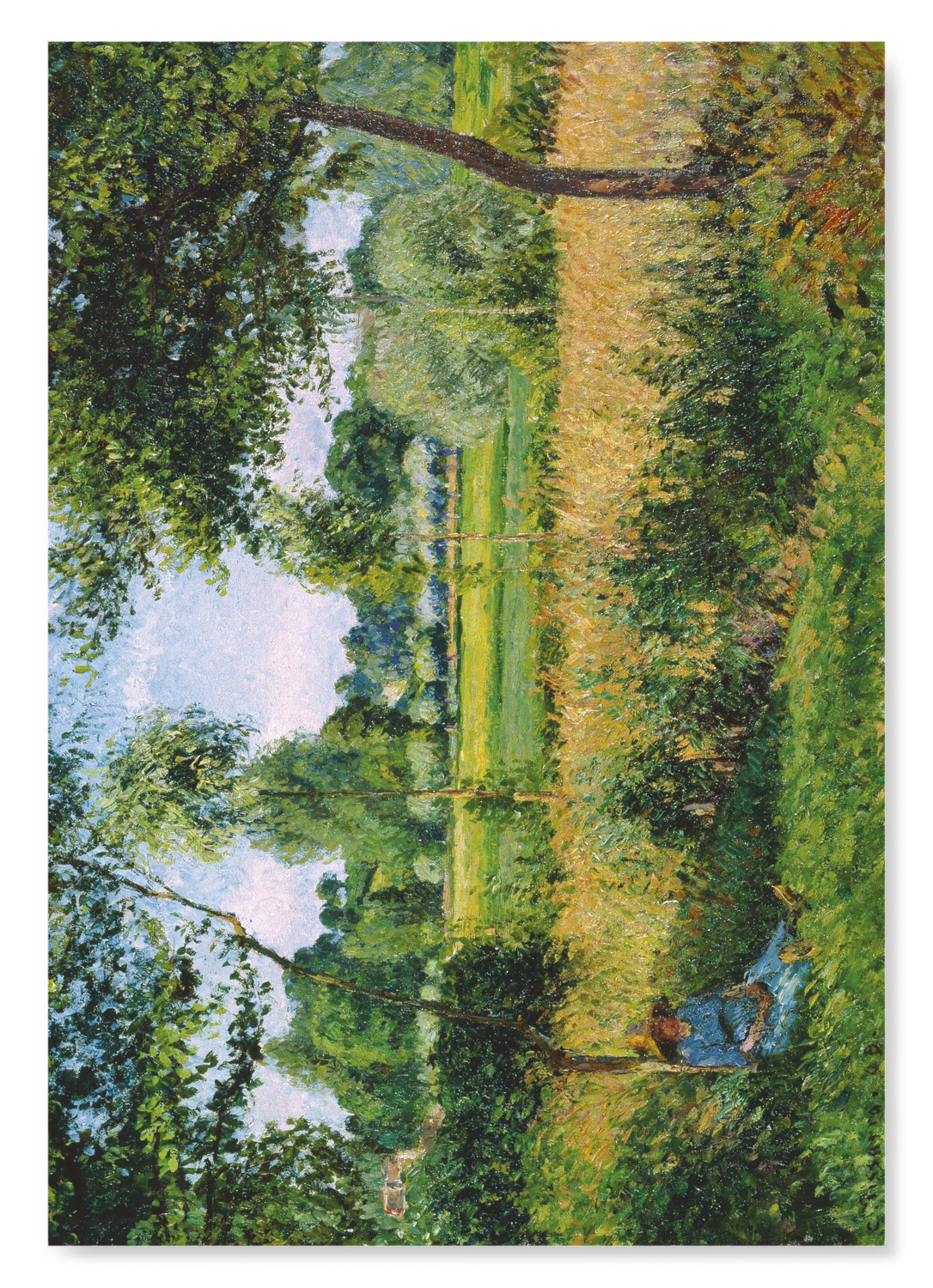 MORNING SUNLIGHT EFFECT, ERAGNY (1899)