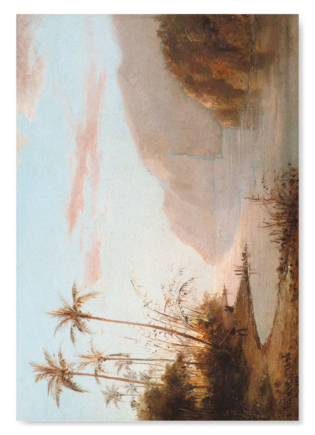 A CREEK IN ST. THOMAS (1856)