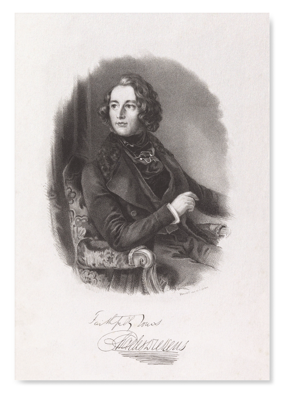 PORTRAIT OF CHARLES DICKENS (1839)