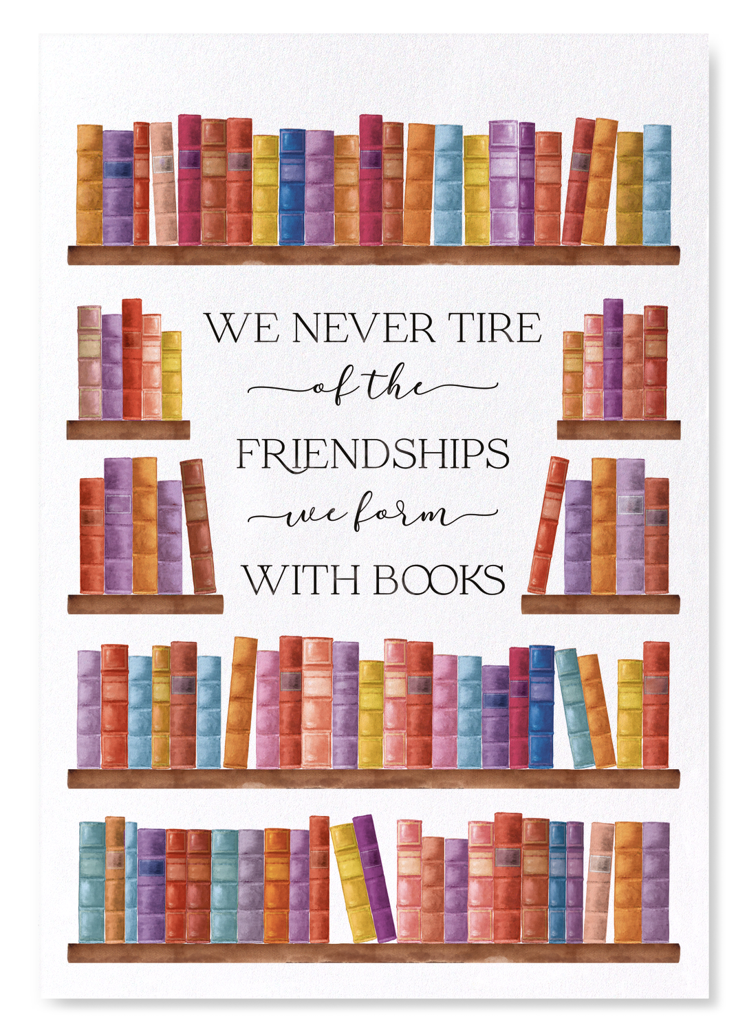 FRIENDSHIP WITH BOOKS