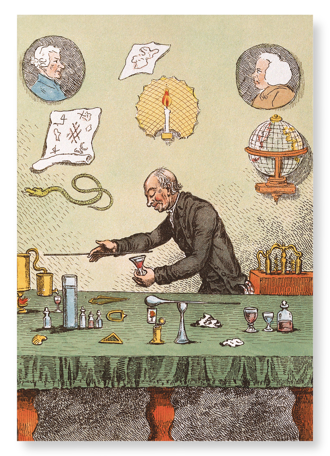 PERFORMING SCIENTIFIC EXPERIMENTS (1796)