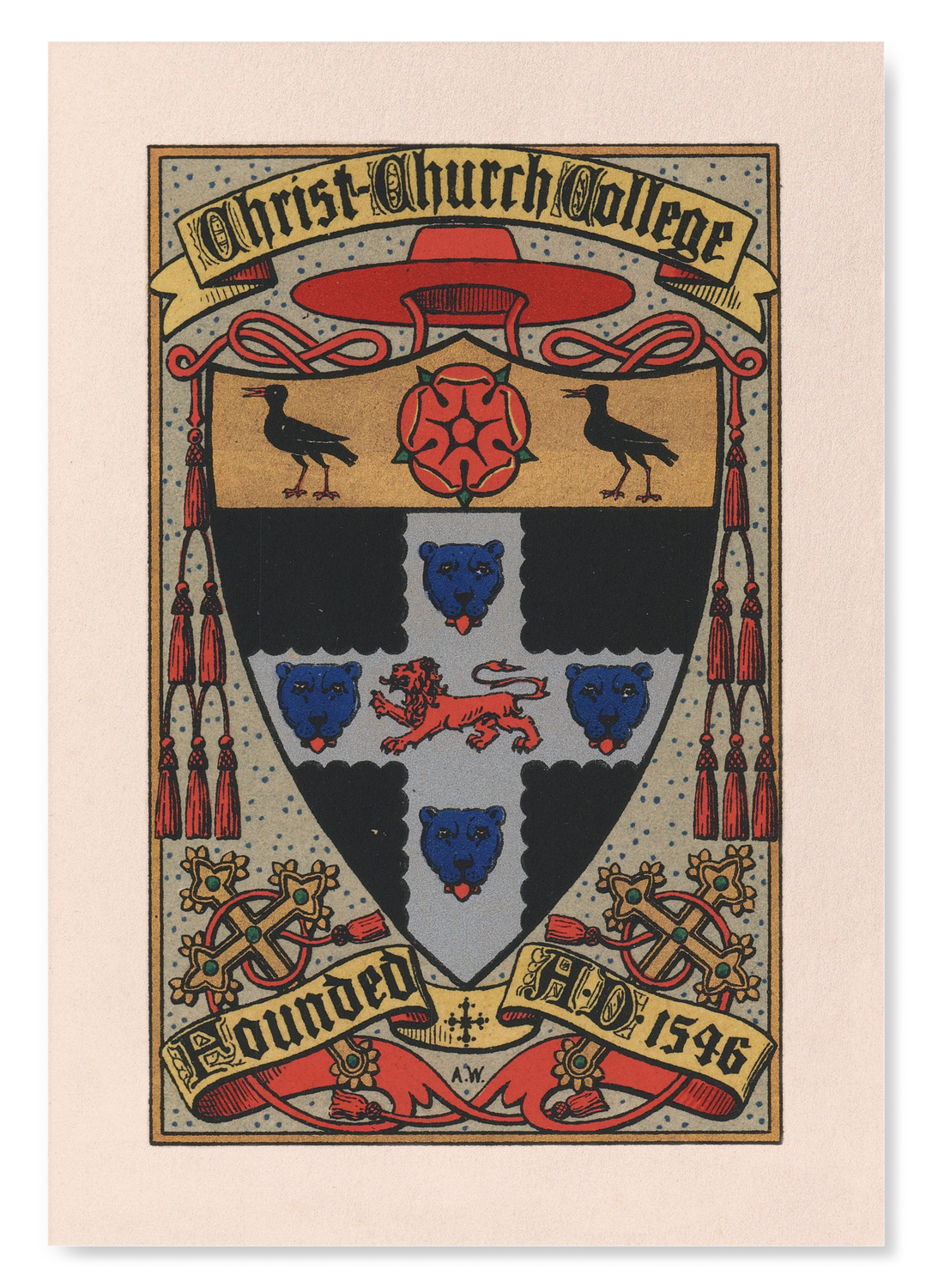 CHRIST CHURCH COLLEGE CREST