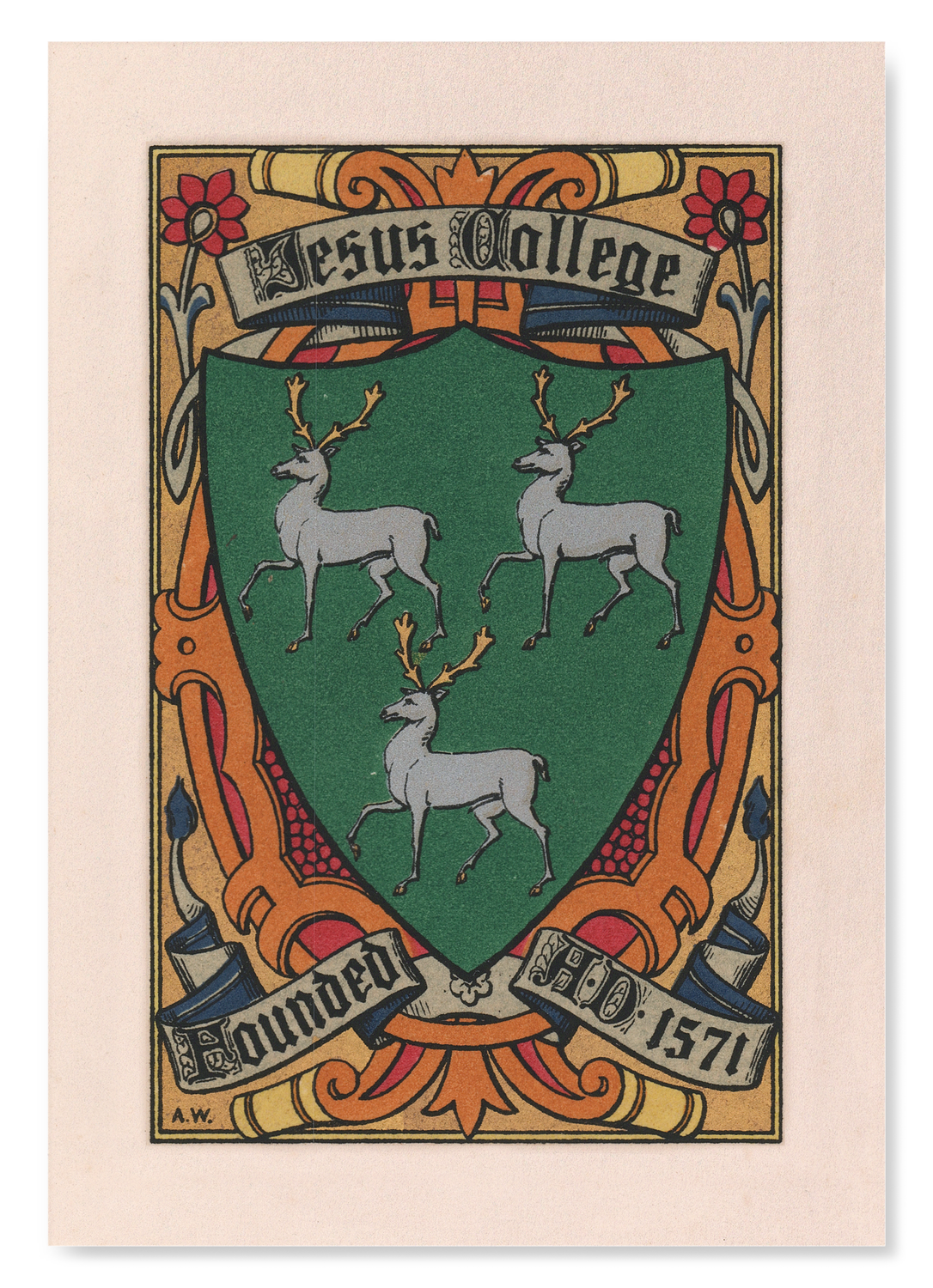 JESUS COLLEGE CREST