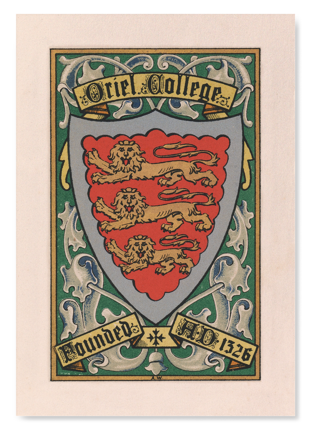 ORIEL COLLEGE CREST