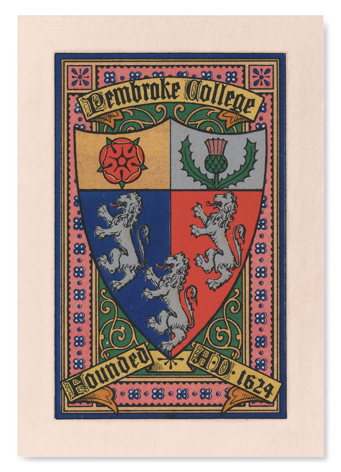 PEMBROKE COLLEGE CREST