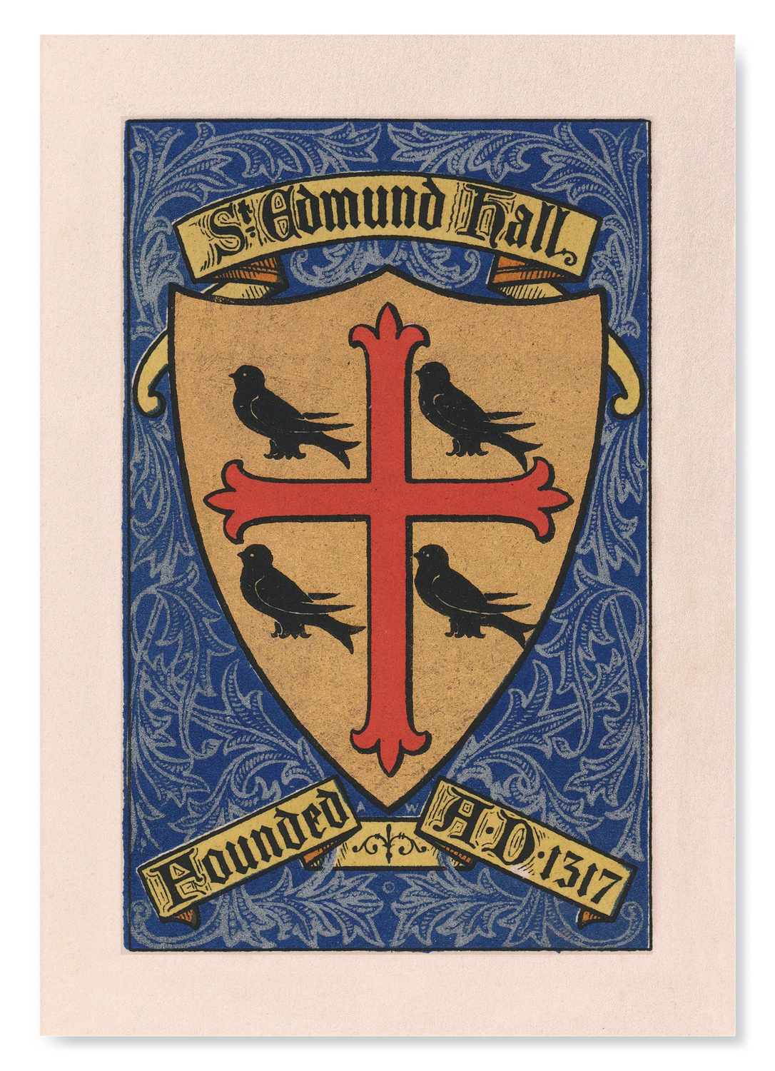 ST EDMUND HALL COLLEGE CREST