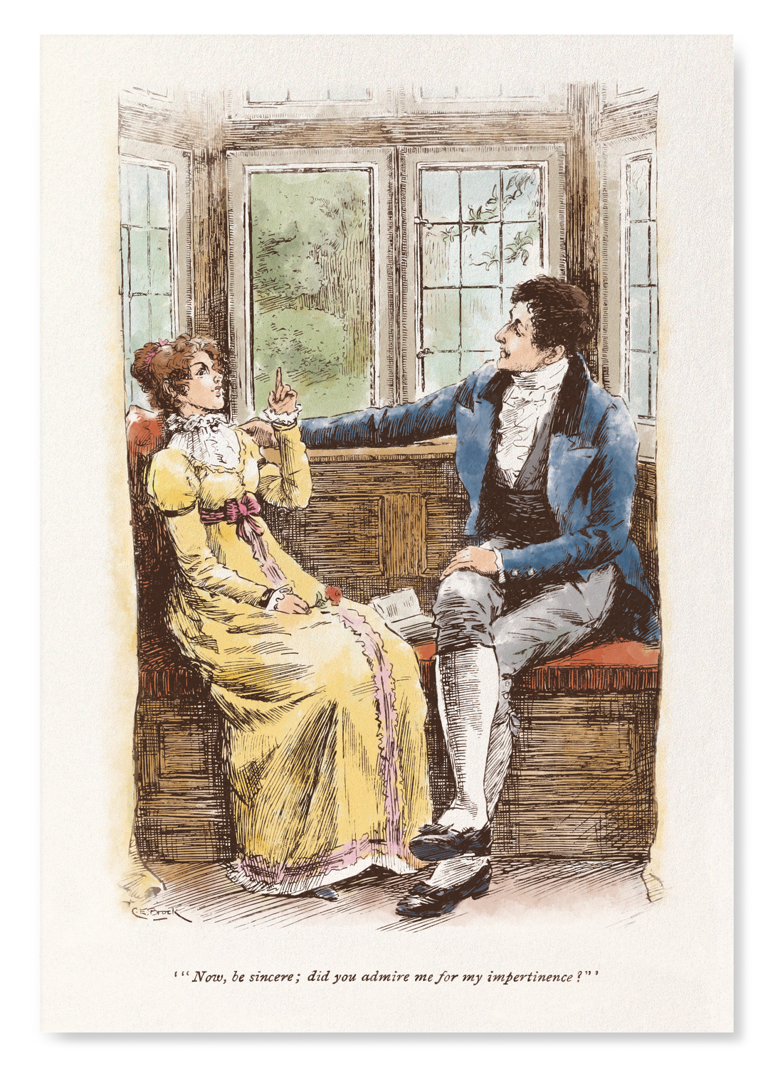 NOW, BE SINCERE (1895)