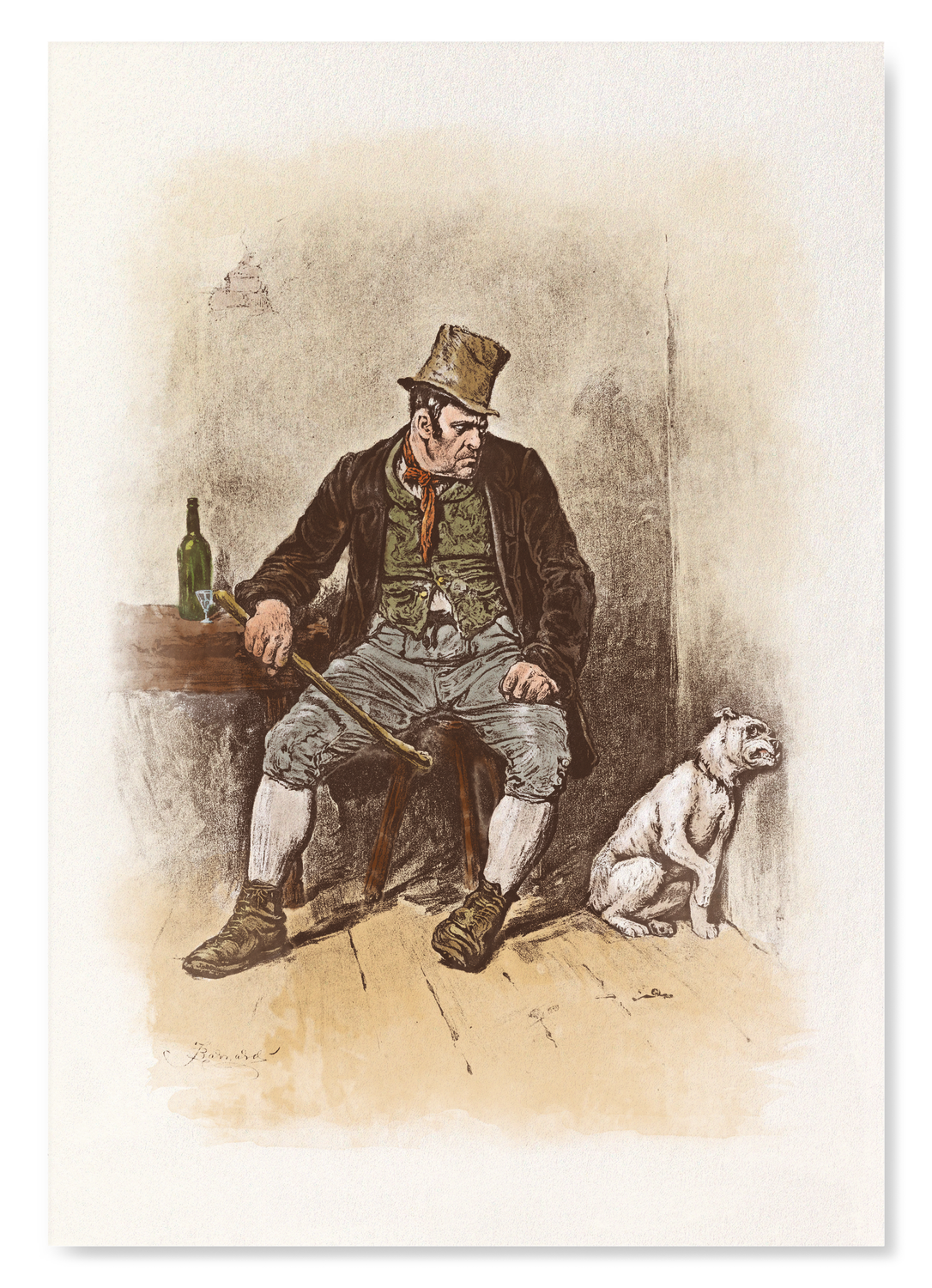 BILL SIKES AND HIS DOG