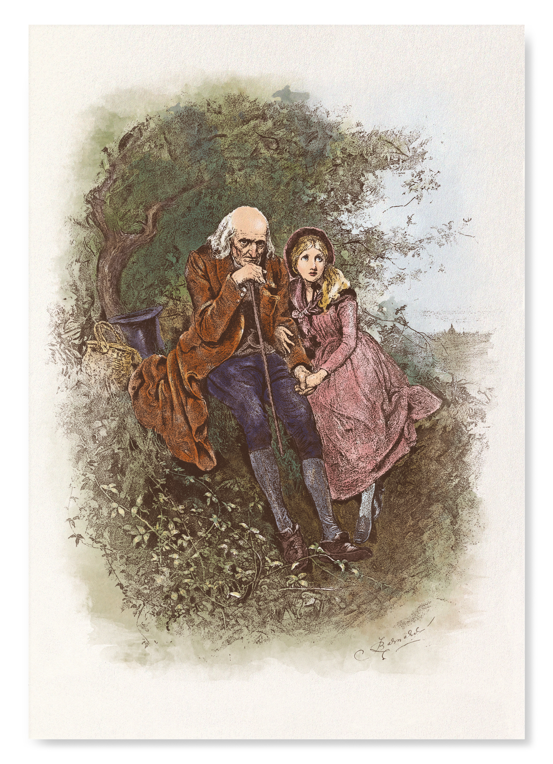 NELL AND HER GRANDFATHER