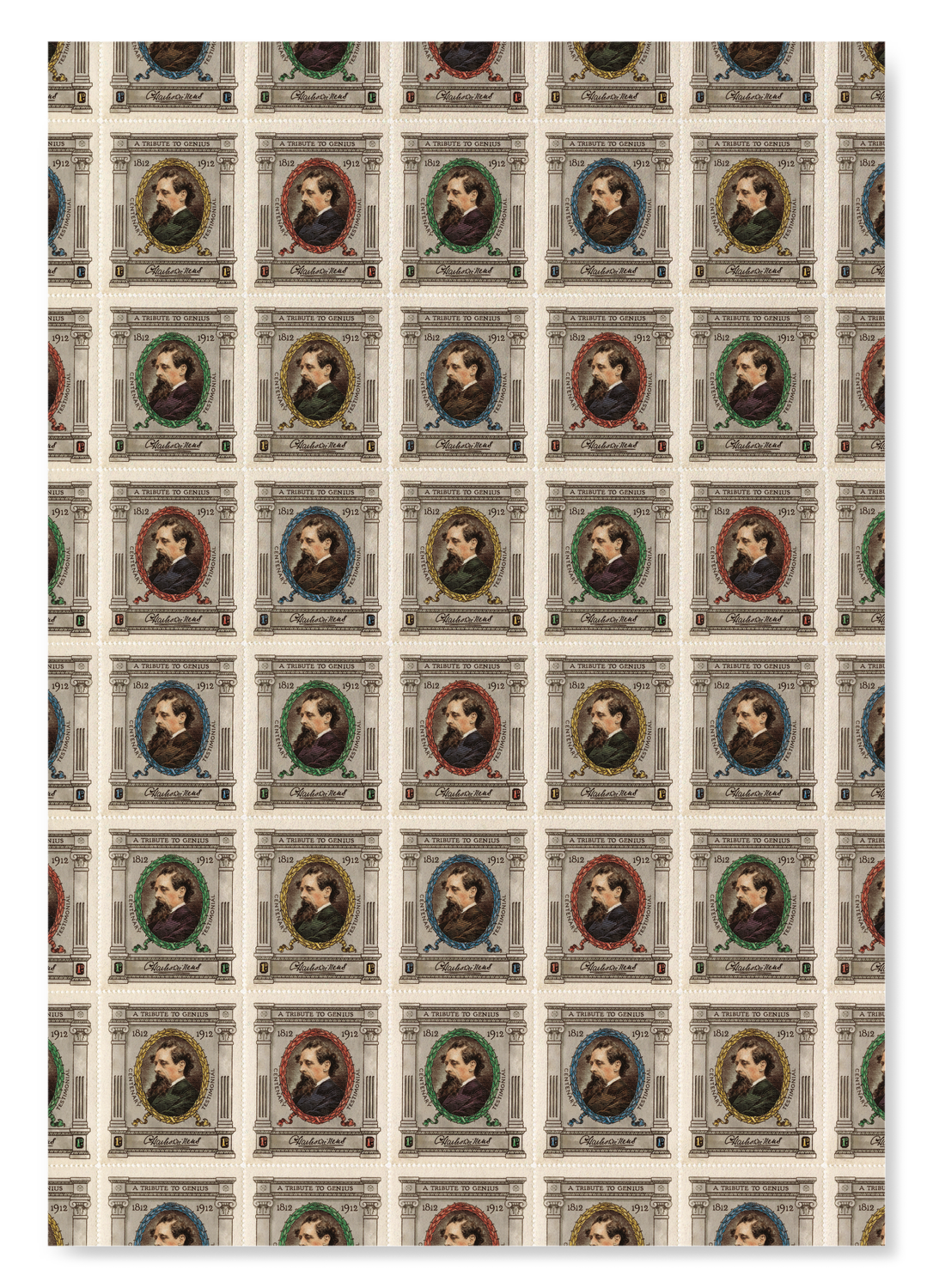 DICKENS CENTENARY STAMP (1912)