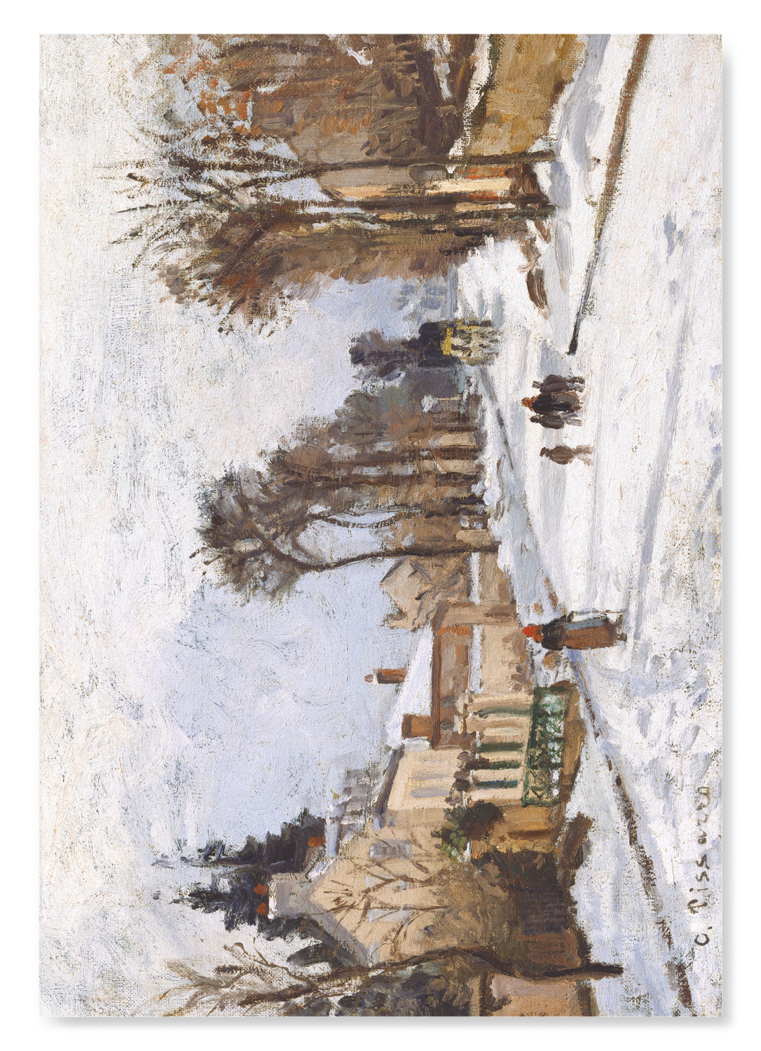 THE CORNER OF THE ROUTE DE VERSAILLES (1869)