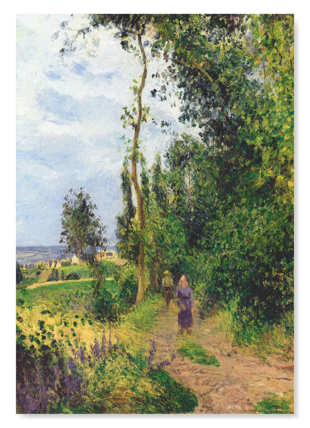 CÔTE DES GROUETTES, NEAR PONTOISE (CA.1878)
