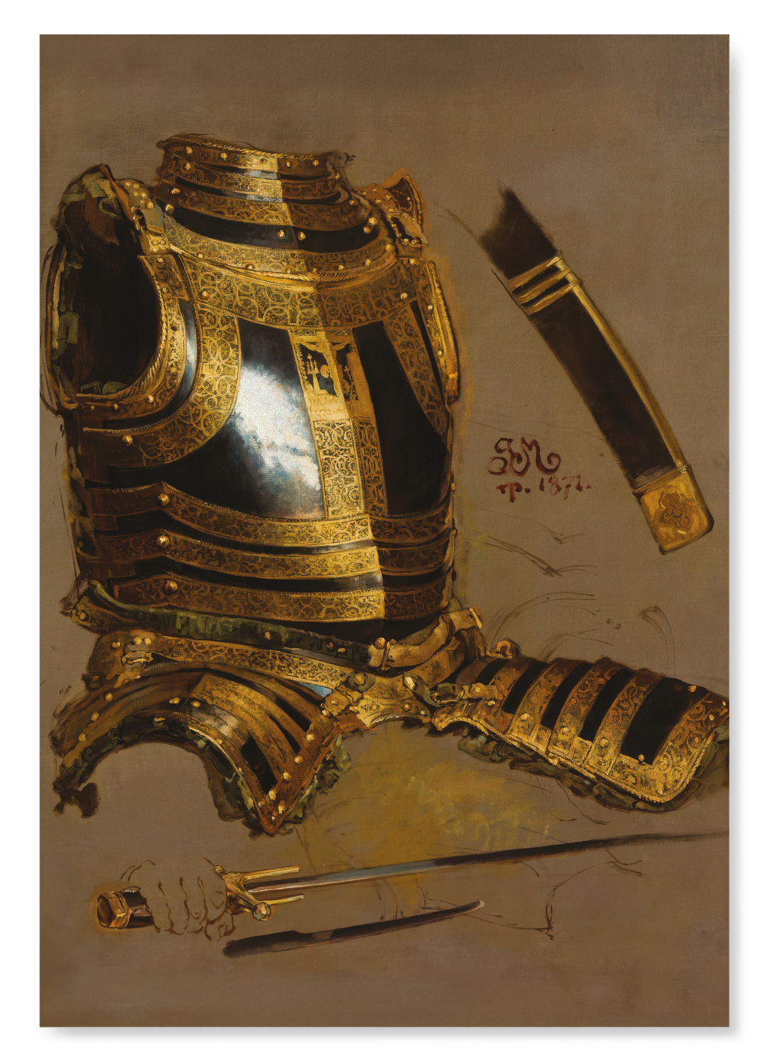 STUDY OF STEPHEN BÁTHORY’S ARMOUR (1871)