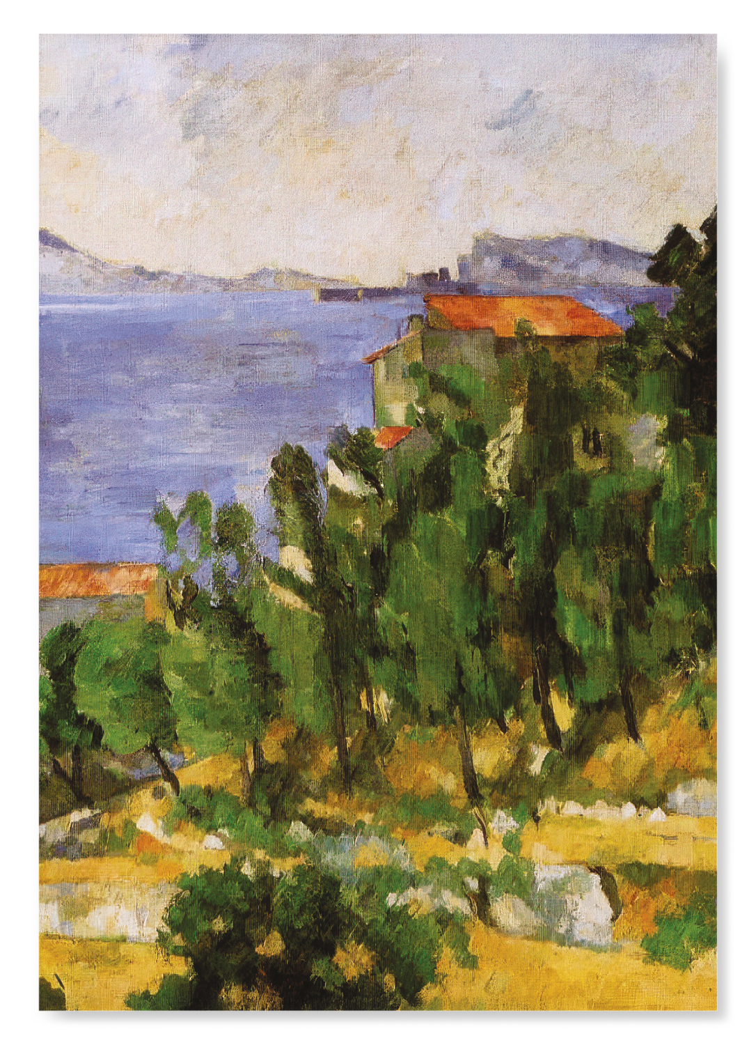 BAY OF L'ESTAQUE FROM THE EAST (C.1882)