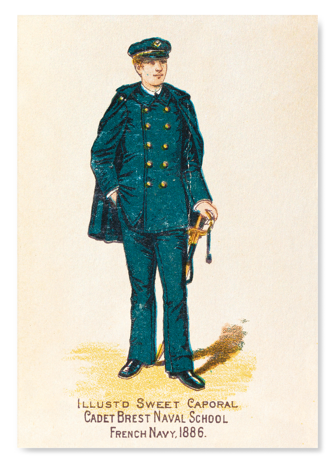 CADET DE LA SÉRIE MILITAIRE FRANÇAISE (1886)