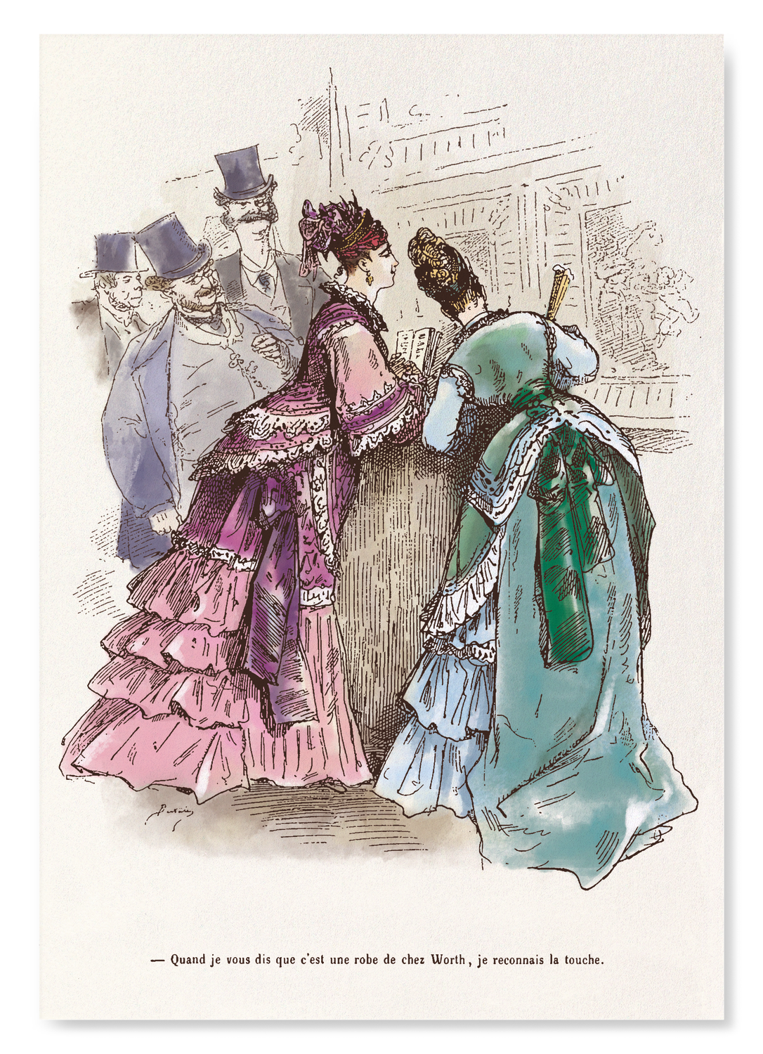 UNE ROBE DE CHEZ WORTH, JE RECONNAIS LA TOUCHE (1875)