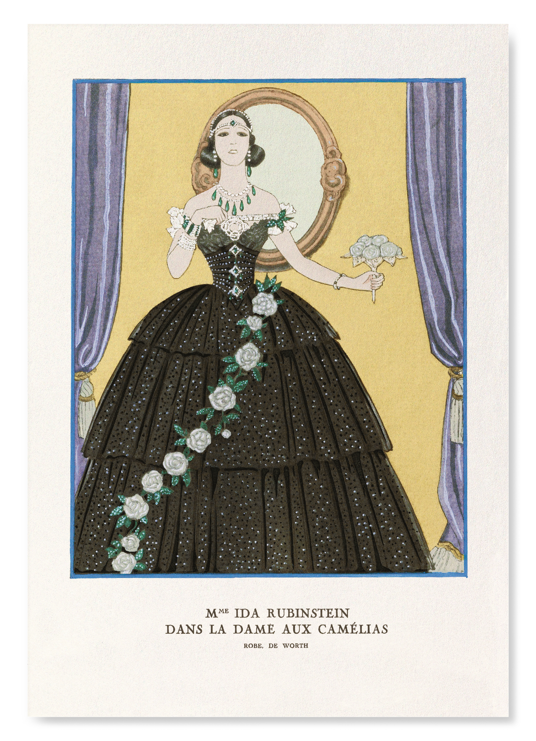 L'ACTRICE IDA RUBINSTEIN (1923)