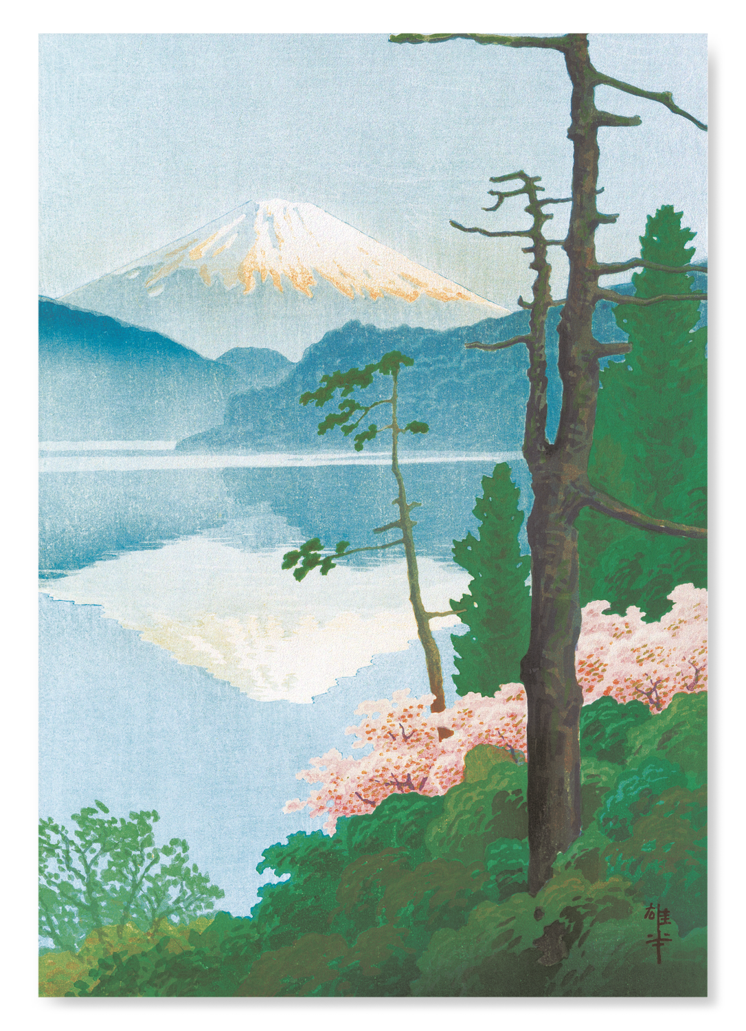 MOUNT FUJI FROM TAGANOURA (C. 1930)
