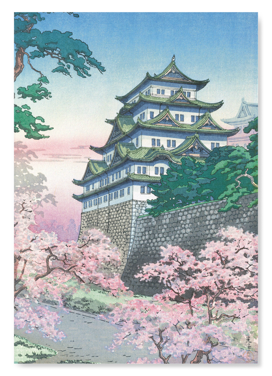 NAGOYA CASTLE IN THE SPRING