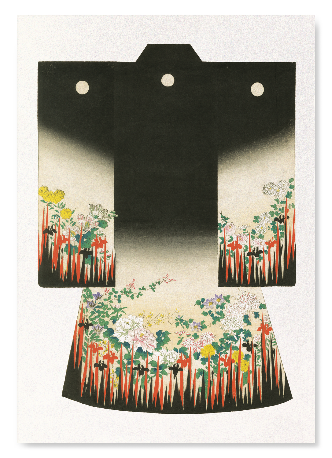 KIMONO OF FLORAL GARDEN (1899)